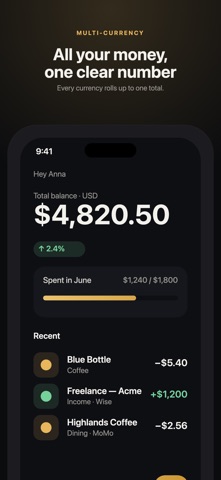 Heo - Expense Tracker Screenshot 1 of 6