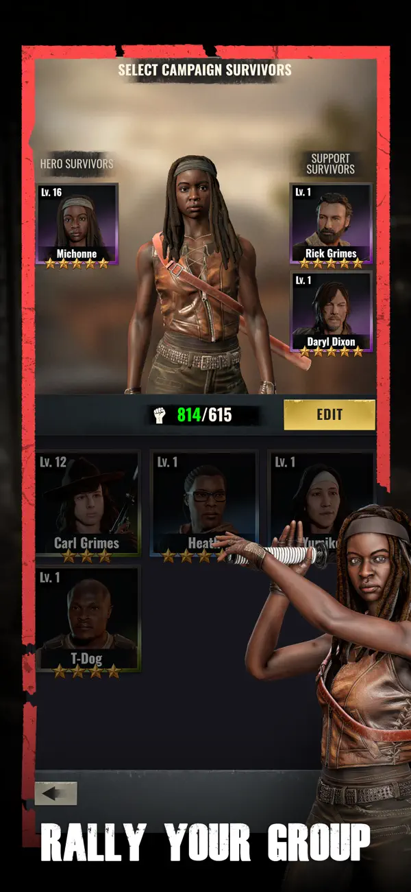 The Walking Dead: Aftermath iOS Mod IPA screenshot 3 - iOS game interface