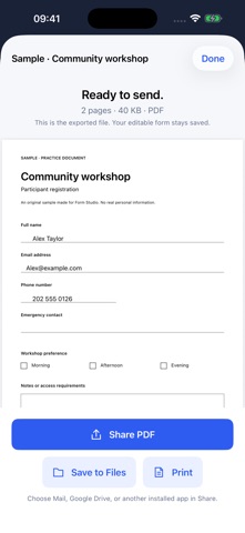 Form Studio: Scan & Sign screenshot 3