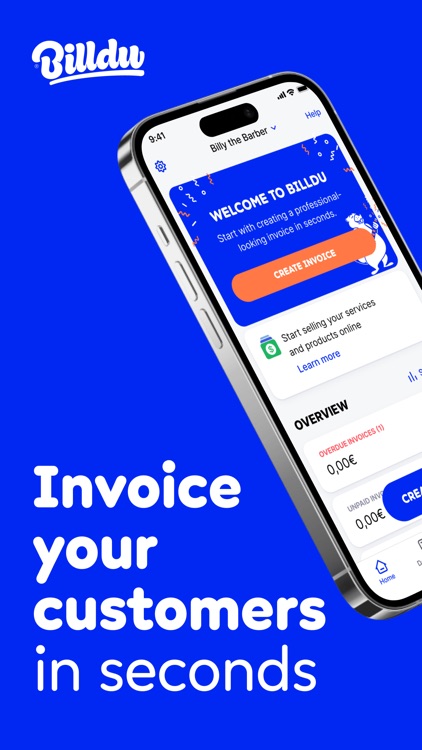 Invoice Maker Estimate Billdu screenshot-0