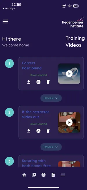 Hegenberger Institute screenshot 4