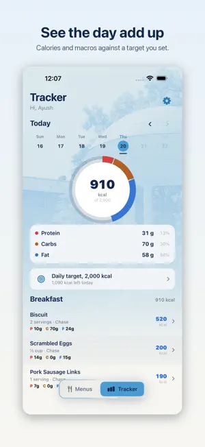 Eat UNC screenshot 2