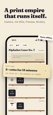 WordWright: Idle Word Tycoon screenshot 2