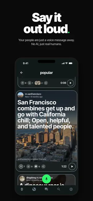 Microfone - Say something screenshot 1