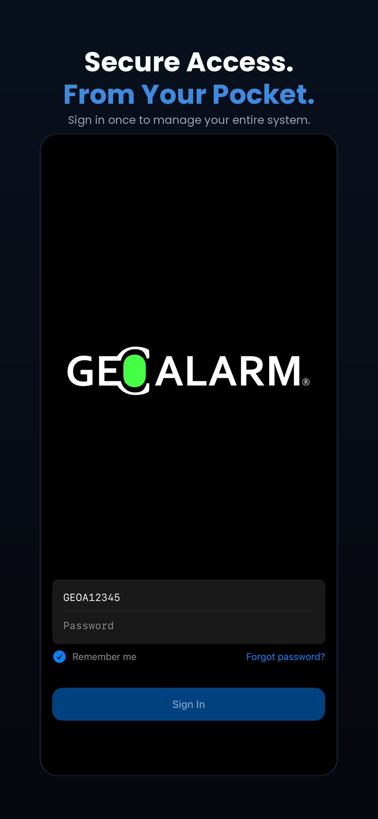 GeoAlarm Security