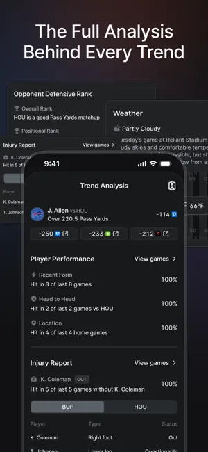 Linemate: Find Your Next Bet screenshot 5