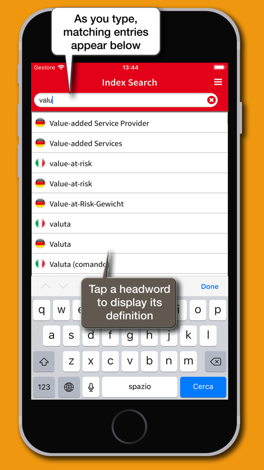 #3. Business Dictionary DE-IT (iOS) Podle: Edigeo S.r.l.