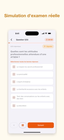 ATSEM Concours QCM 2026 Screenshot 3 of 5