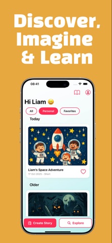 Personal kids stories! screenshot