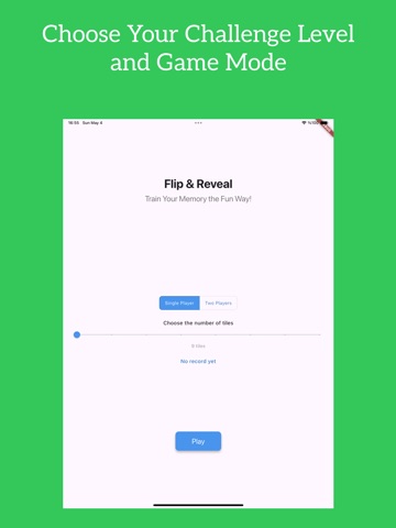 Flip & Reveal iPad screenshot