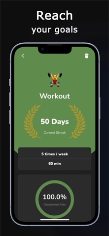 Antibum: Habit tracker screenshot