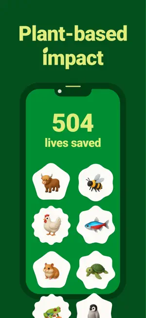 Vegan Impact – Animals Saved screenshot 1