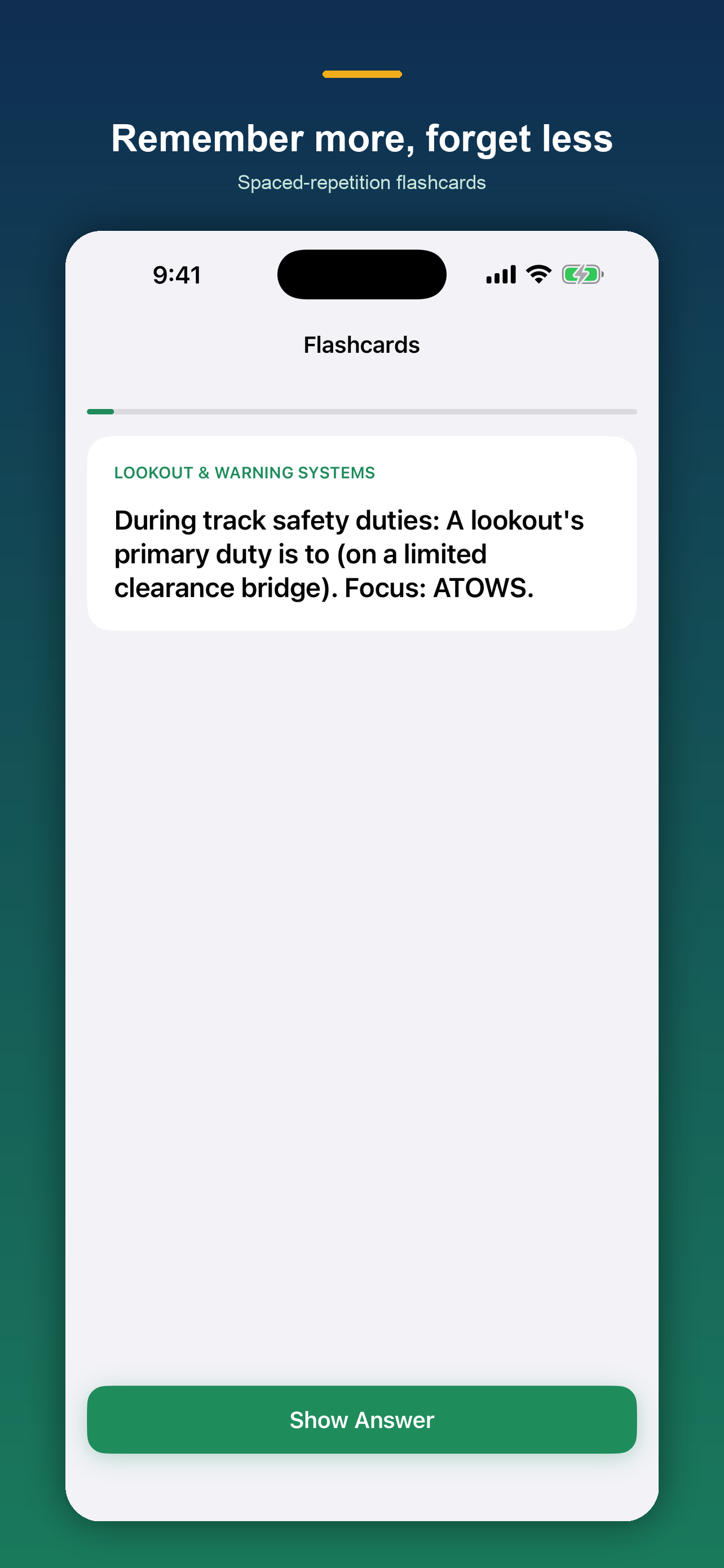 Rail Track Safety Prep PTS screenshot 4