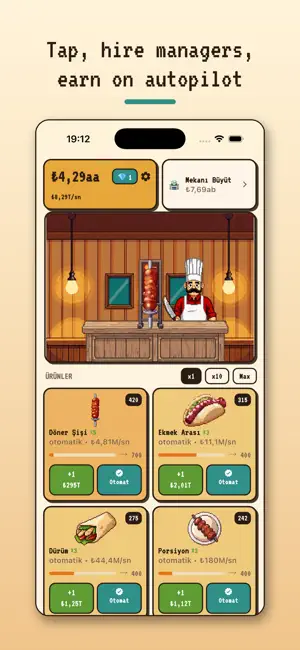 Doner Boss: Idle Tycoon screenshot 2