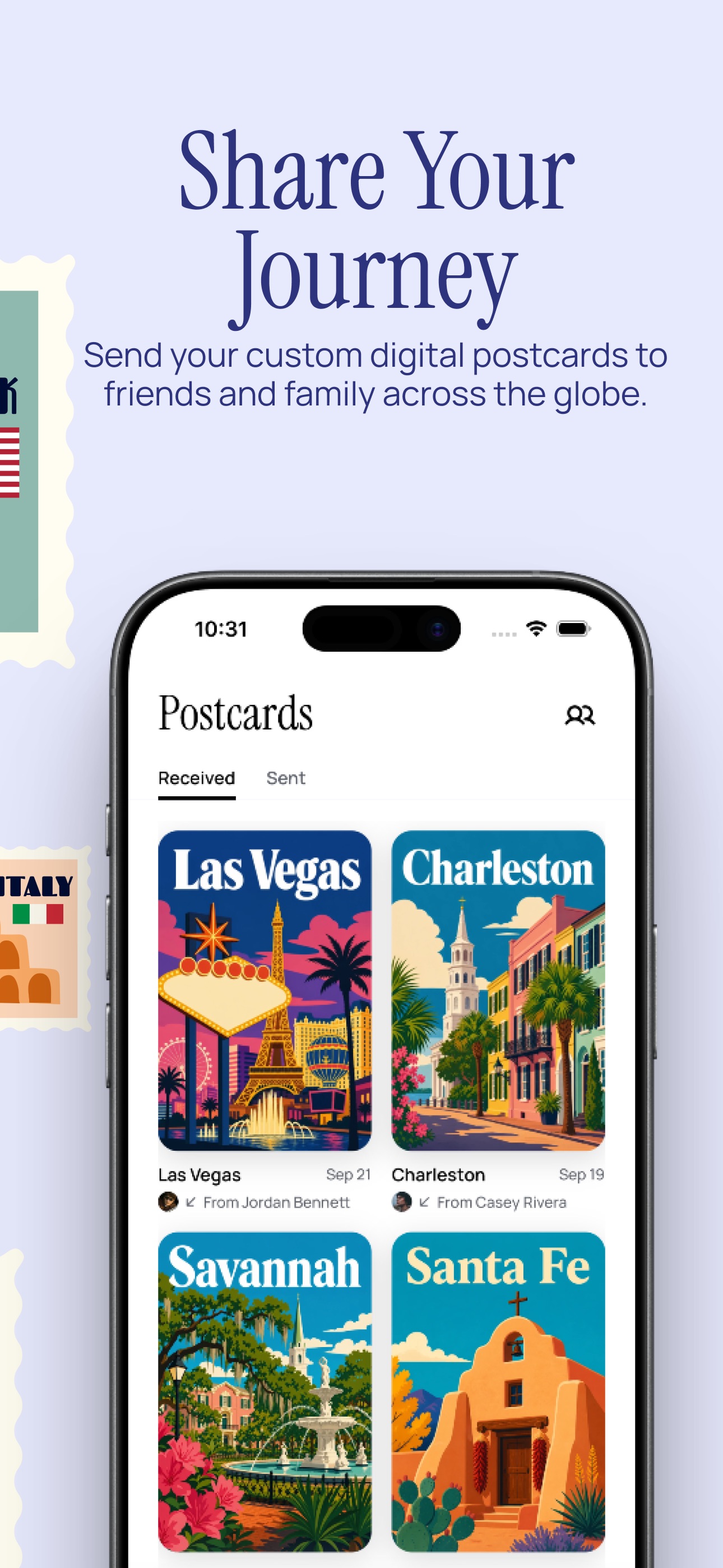 Screenshot 5 of Youmory: Travel Postcards