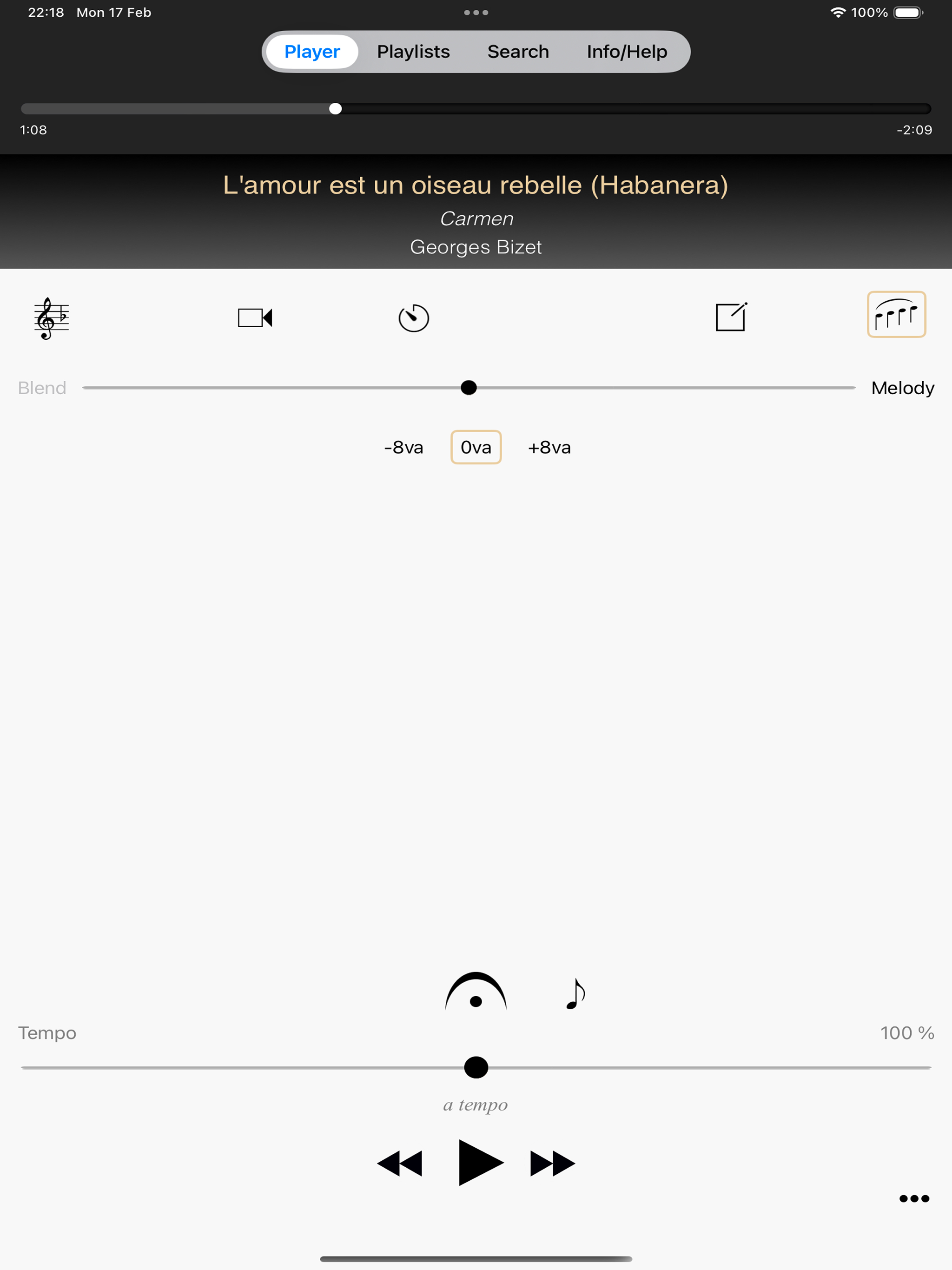 Appcompanist: Vocal Training