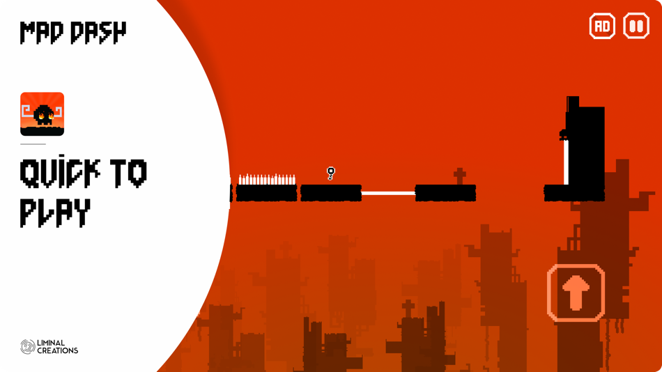 #5. Mad Dash - Action Platformer (iOS) 由: Anuj Mishra