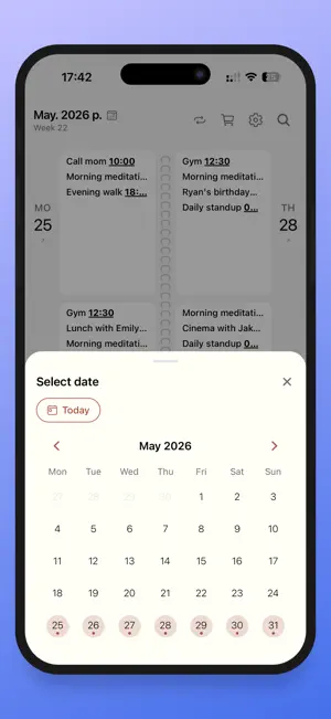 Week Planner Myk screenshot 2