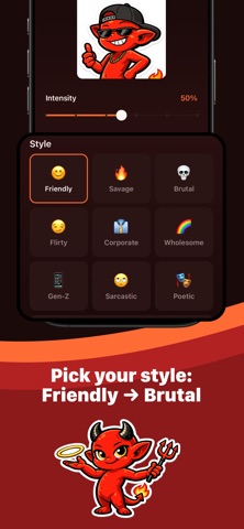 Roast Bot: Ember AI Screenshot 2 of 4