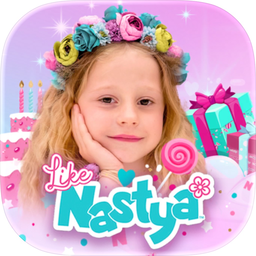 Apple App Store cover for Like Nastya: Party Time