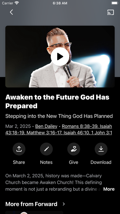 Awaken Churches Screenshot