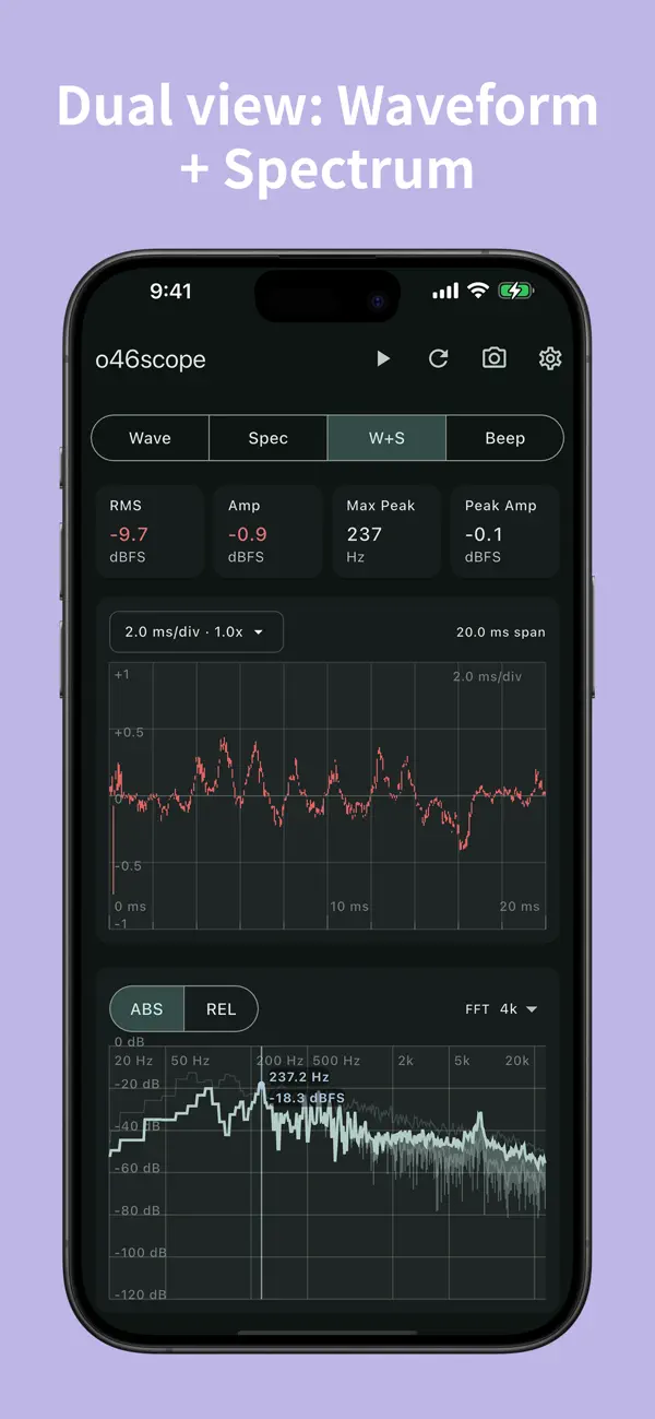 #1. o46scope (iOS) di: Shinsuke Tsutsui