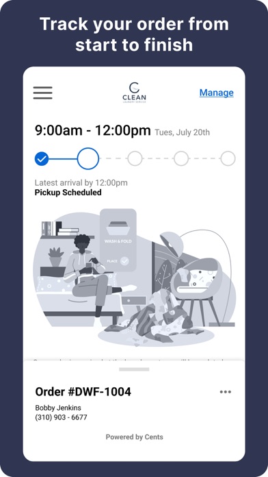 Clean Laundry Service Screenshot