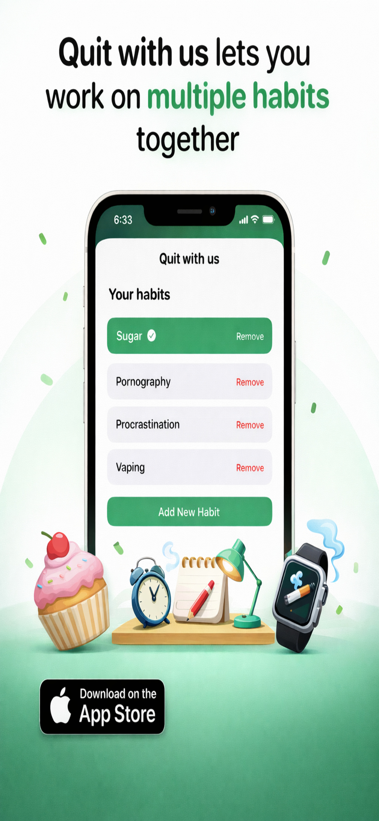Quit With Us: Quit Addiction