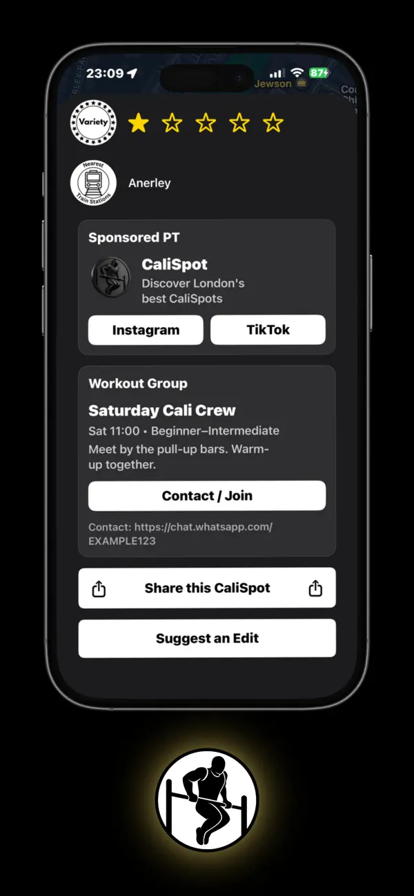 #4. CaliSpot (iOS) Oleh: Tyrese Bewry