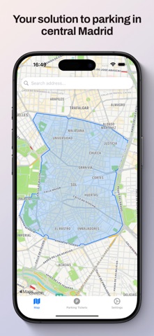 Parking Search Madrid screenshot
