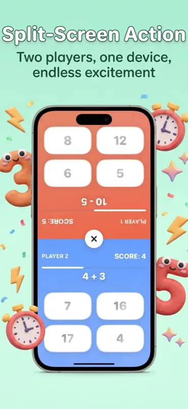 Mathemate: 算数対決デュエル screenshot 2 of 5