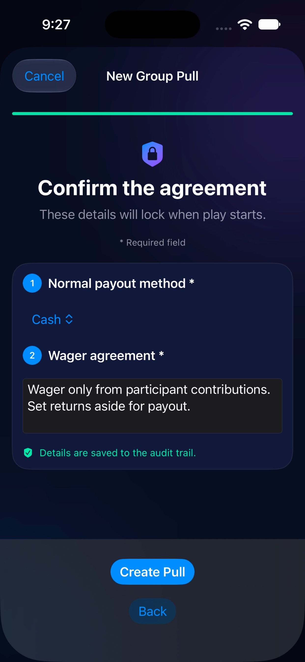 Screenshot 2 of PullLedger