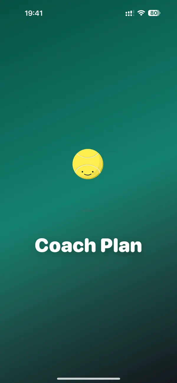 Screenshot #1 pour CoachPlan