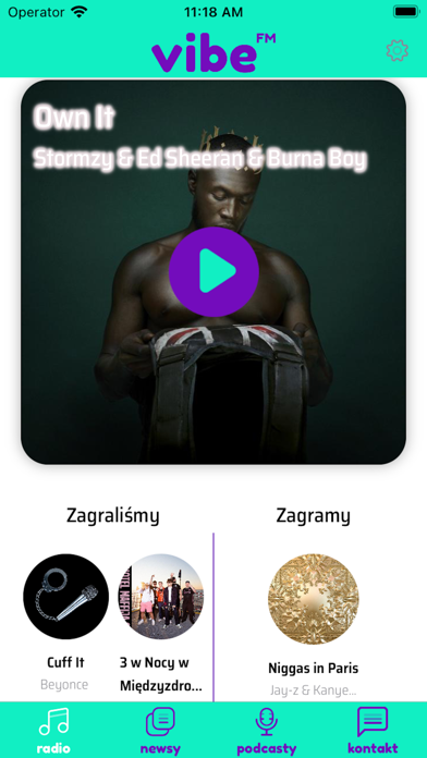 vibe fm Screenshot