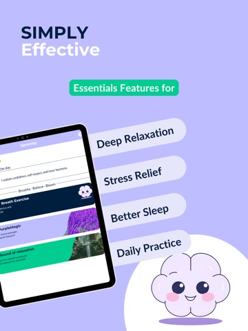 Sprenity: 4-7-8 Breathing iPad screenshot