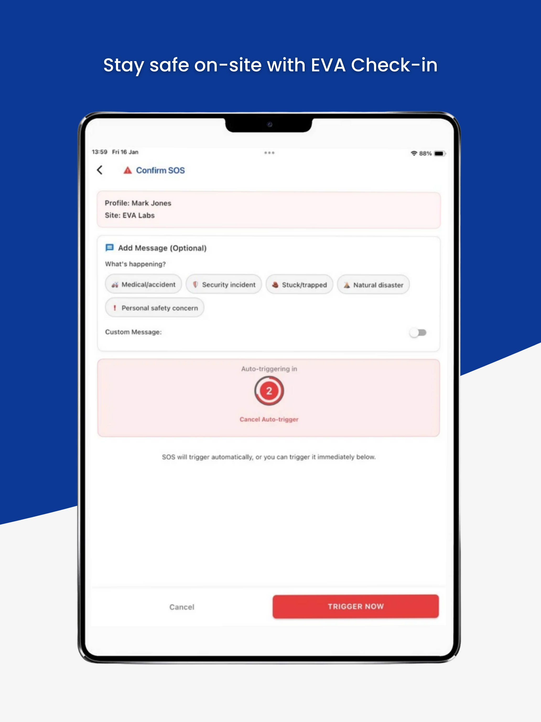 EVA Check-in | Visitor sign-in screenshot 16