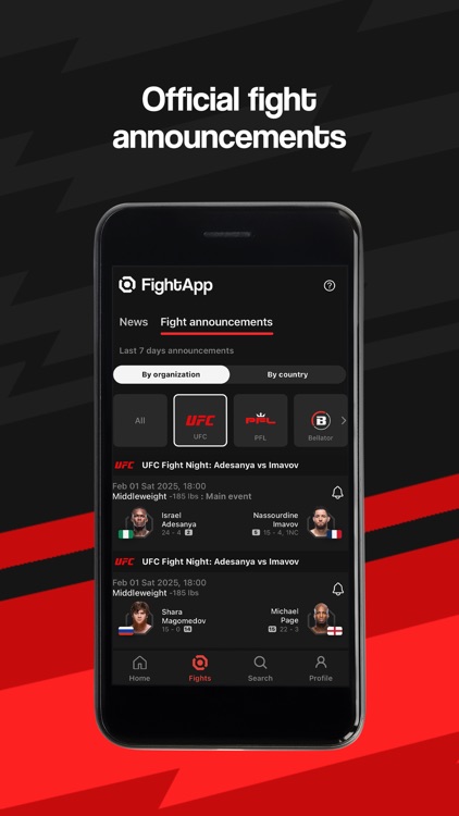 FightApp - MMA Results screenshot-4