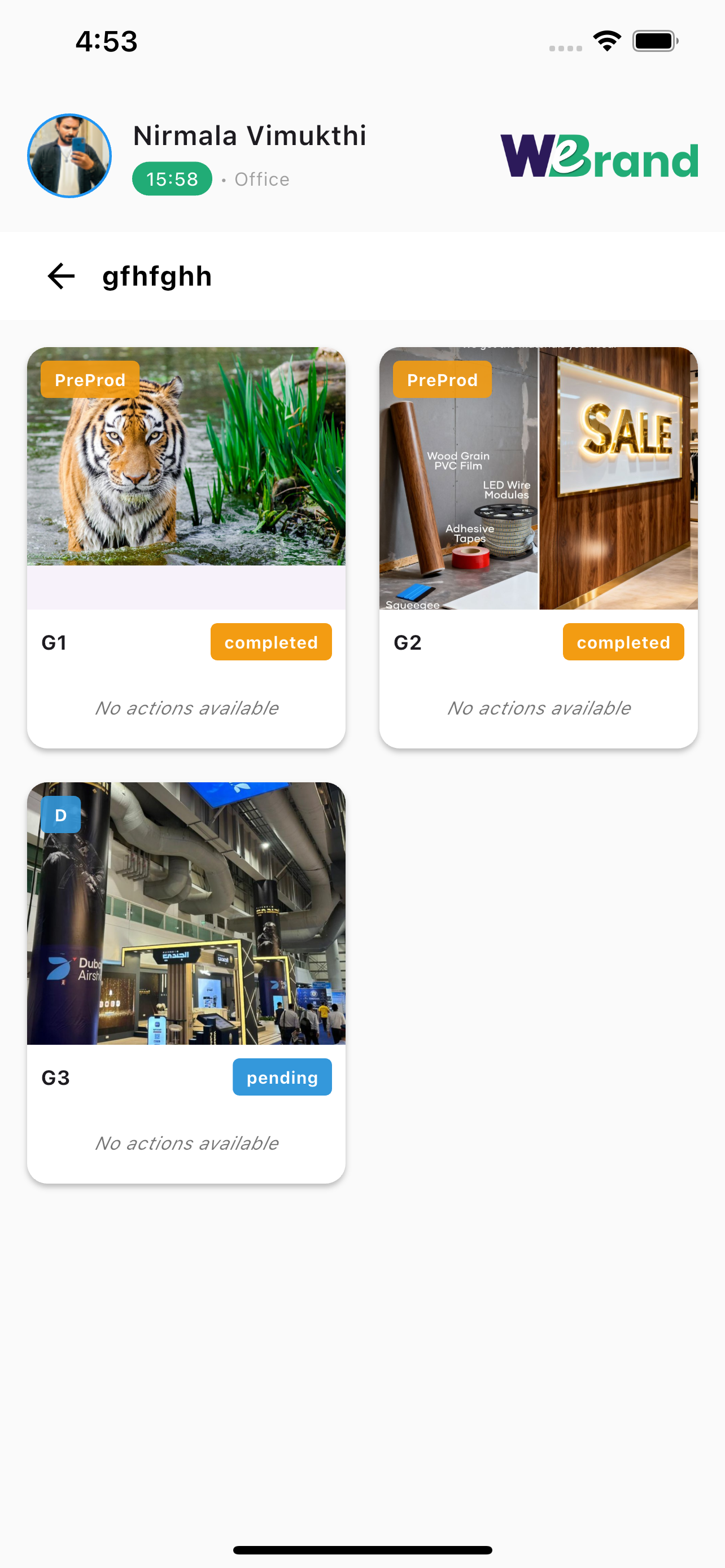 We Brand CRM screenshot 5