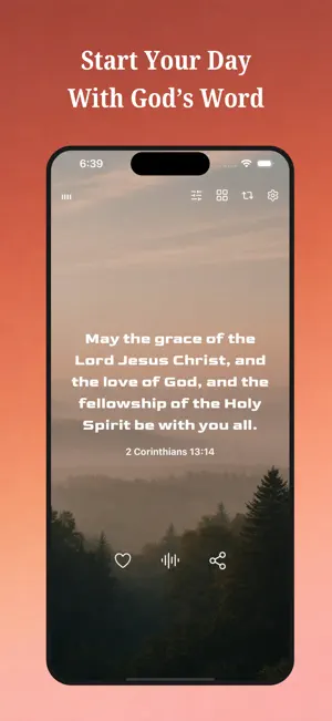 VerseTok – Daily Bible Verse screenshot 1