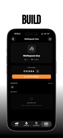 Wolfepack App iPhone screenshot