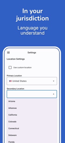 Lawyer Assistant: AI Reads Law iPhone screenshot