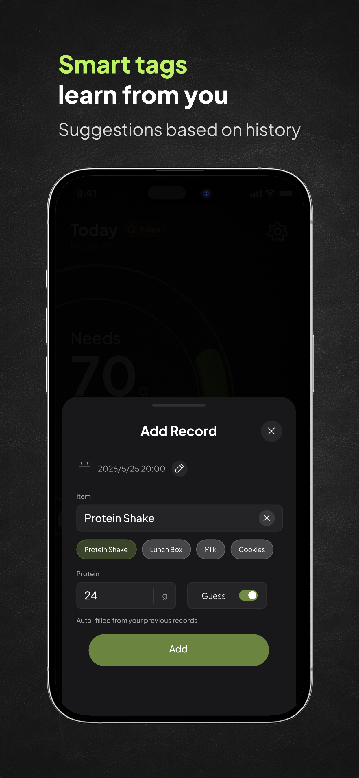 ProteinMeter: Protein Tracker screenshot 3