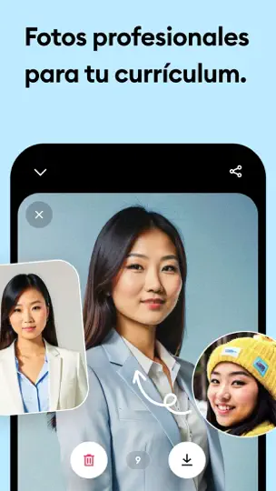 Captura de pantalla de Remini - Mejorador De Fotos IA en iPhone 9