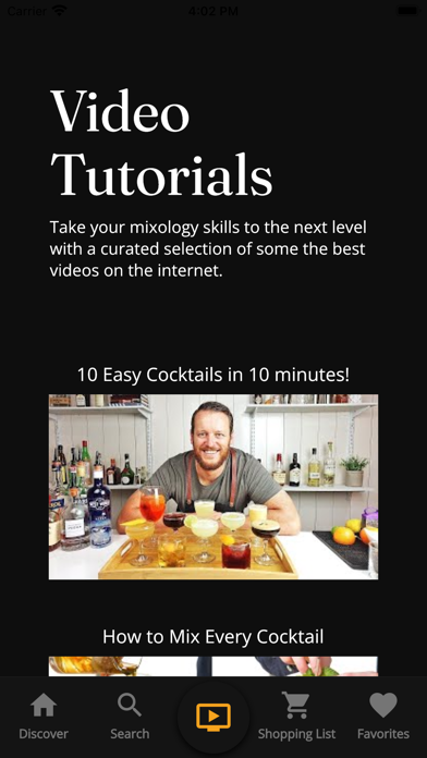 Cocktail Recipes- Stir Mixalot Screenshot