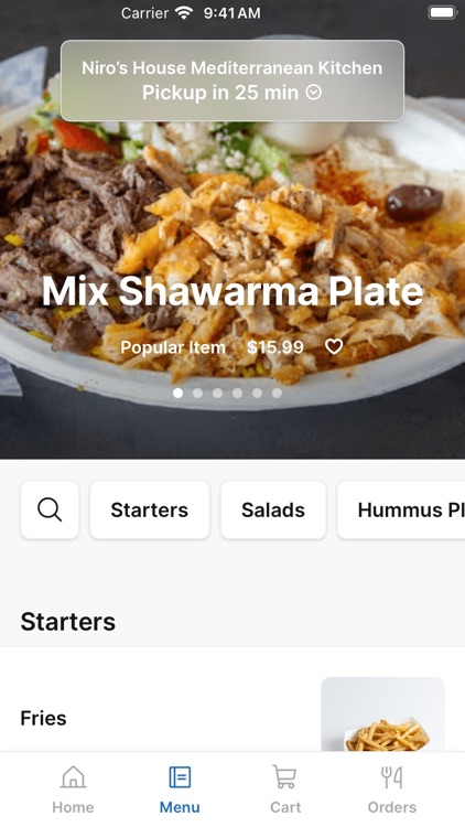 Niro’s House Mediterranean