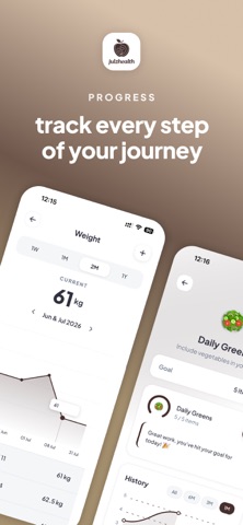 Julzhealth iPhone screenshot
