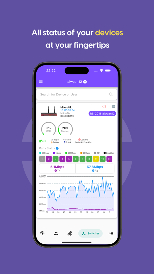 #2. Orio Monitor (iOS) 由: Ali Falah