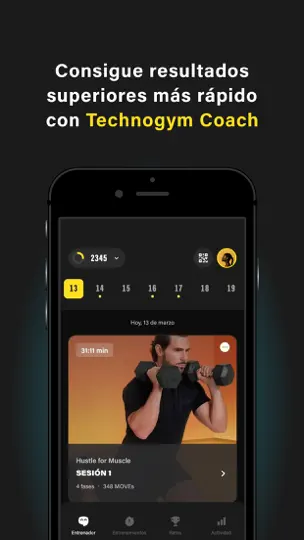 Captura de pantalla de Technogym - App Gym Y Casa en iPhone 1