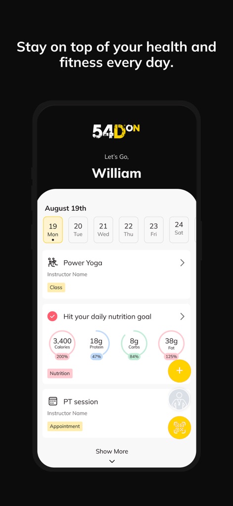 54D On - App de Salud y forma física | MWM