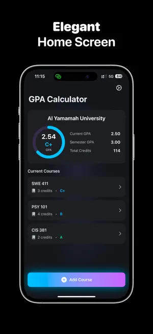 My GPA | Best GPA Calculator screenshot 1